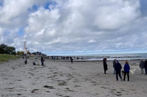 Strand Oktober Kühlungsborn